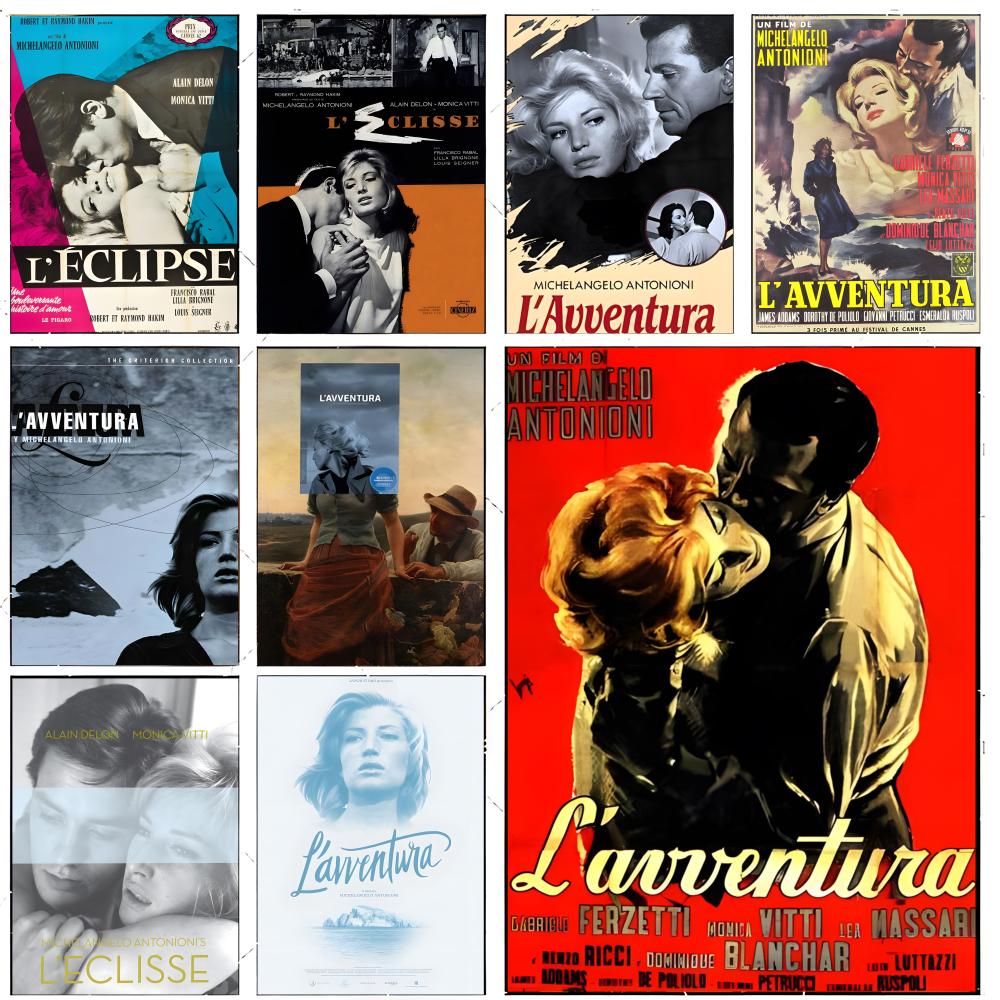 Home Cinema Lounge - ملصق L-Lavventura من LAvventura Classic Cinema،