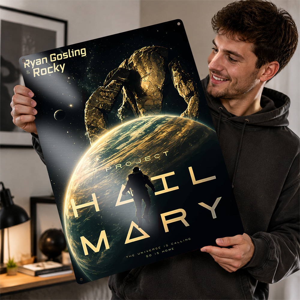 Home Cinema Movies - ملصق فيلم Project Hail Mary، لوحة