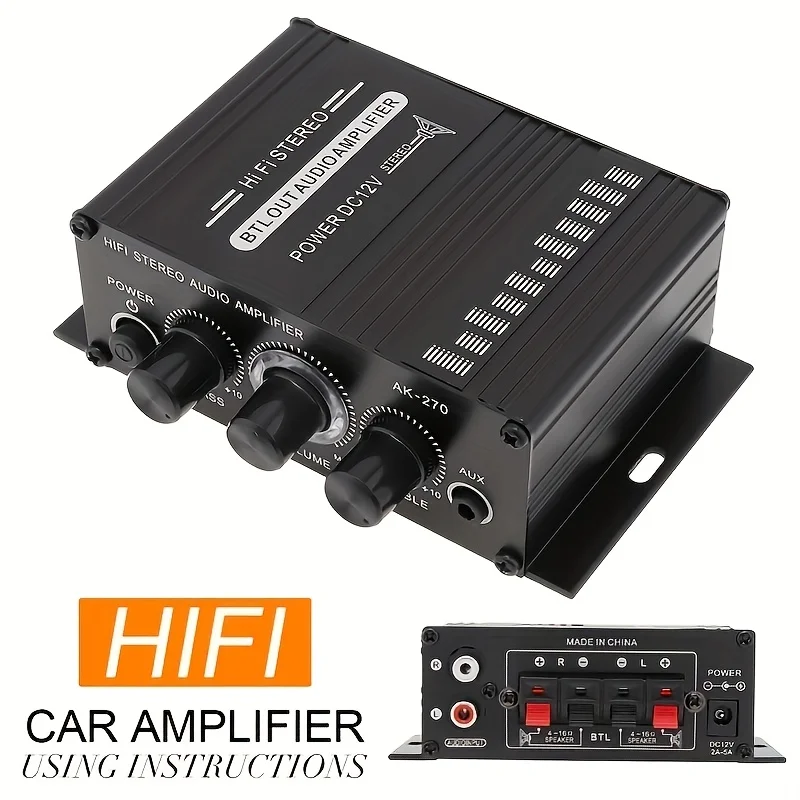 Home Cinema Choice - مكبر صوت صغير AK-270 بقوة 400