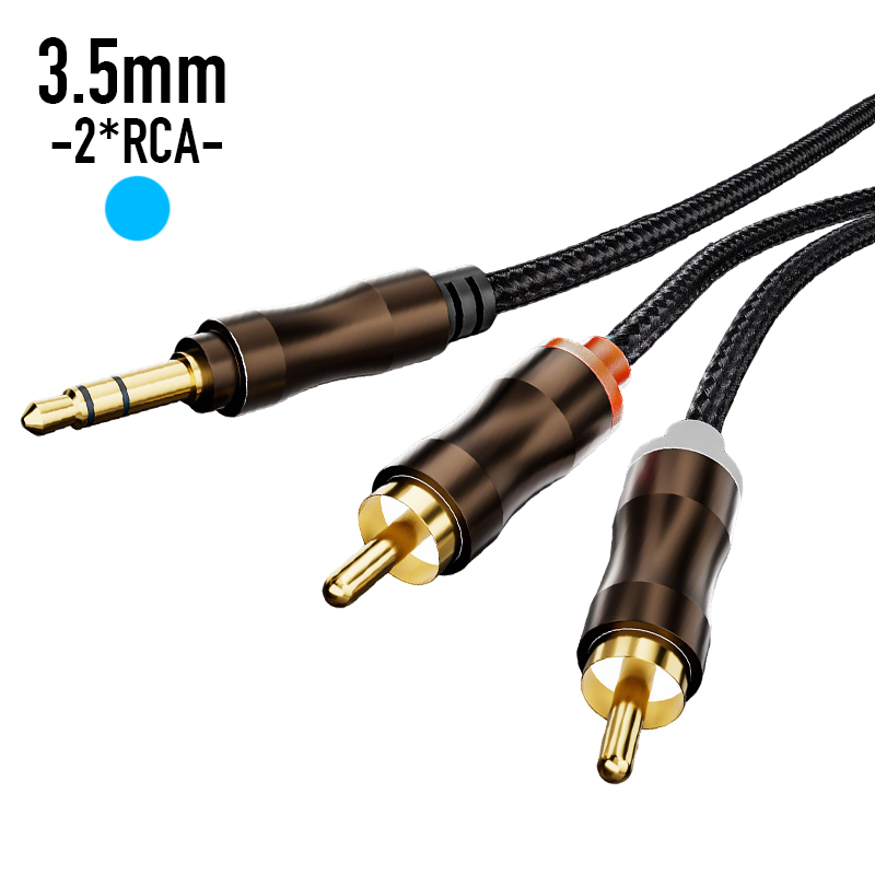 Home Cinema Choice - كابل صوت RCA إلى 3.5 ملم،