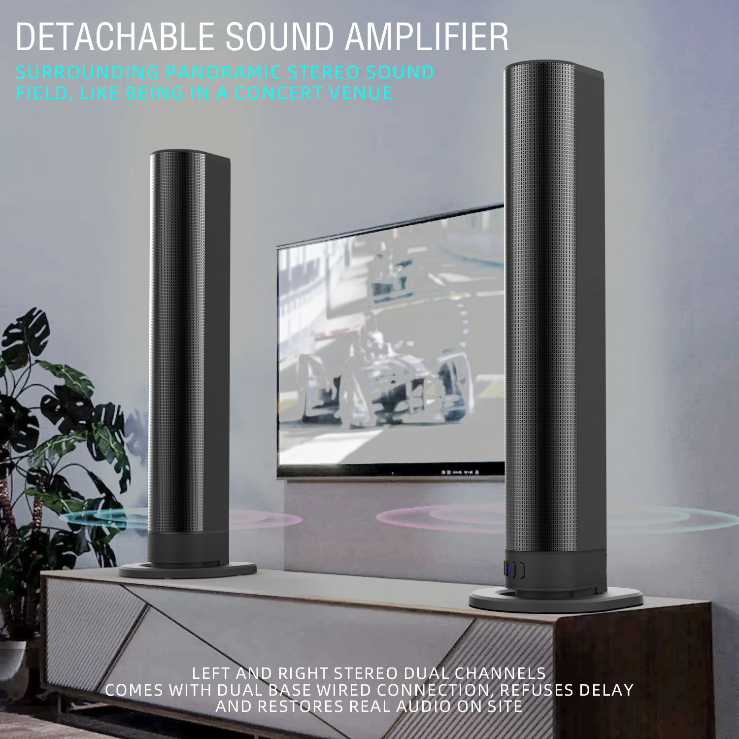 Home Cinema Of Soundbar - FM Soundbar TV مكبرات صوت بخاصية