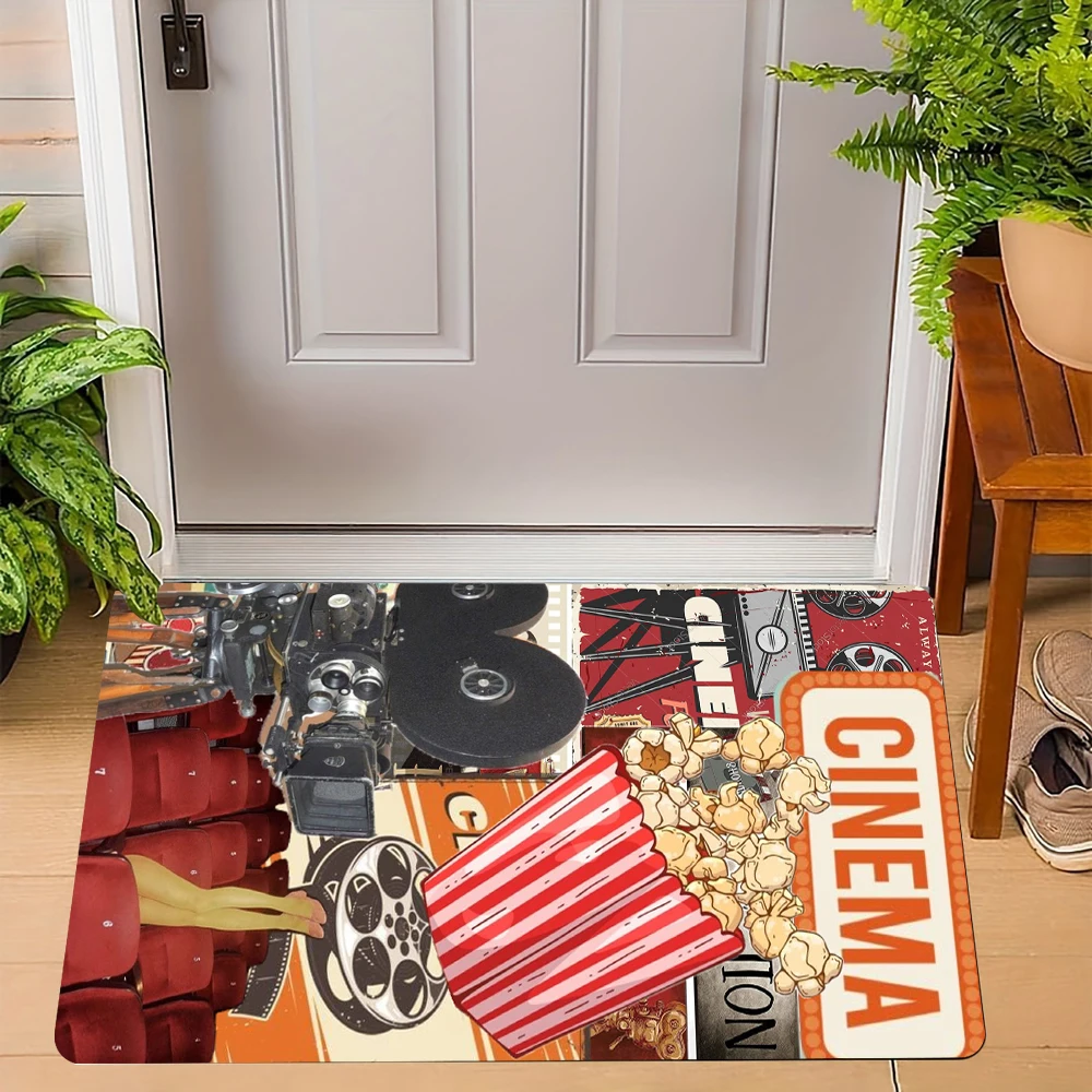 موضوع السينما سجادة باب أنماط  - مراجعة Home Cinema Tickets وسعره