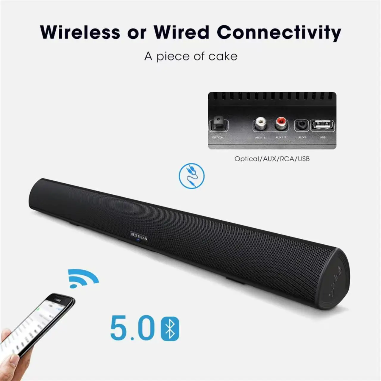 مكبر صوت قوي للتلفزيون سلكي 10 - مراجعة Home Cinema Of Soundbar وسعره
