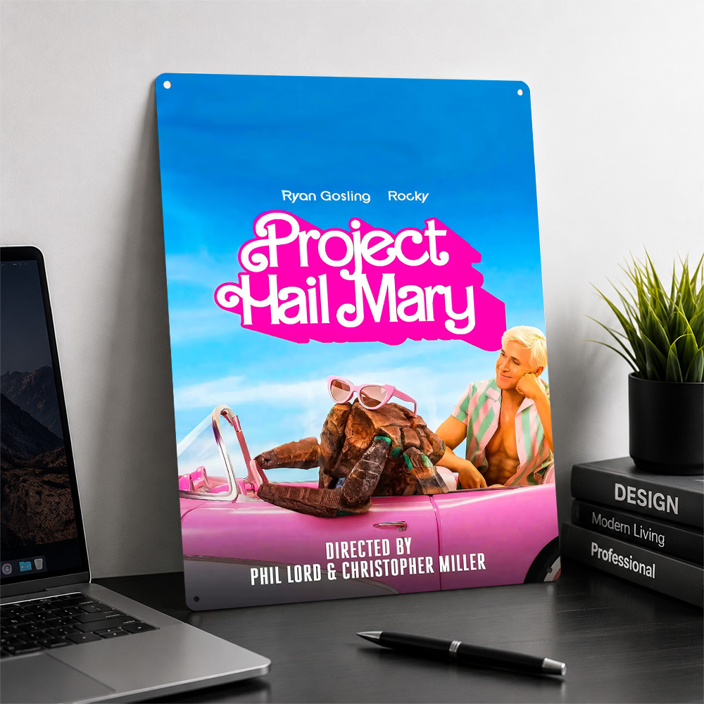 لوحة معدنية عتيقة مخصصة بتصميم - مراجعة Home Cinema Movies وسعره