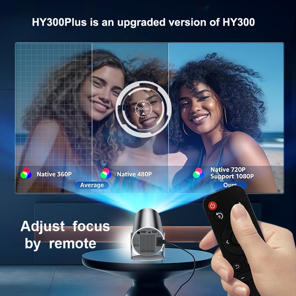 جهاز عرض DITONG HY300 Plus محم - مراجعة Home Cinema Movies وسعره