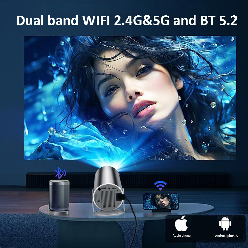 جهاز عرض DITONG HY300 Plus محم - مراجعة Home Cinema Movies وسعره
