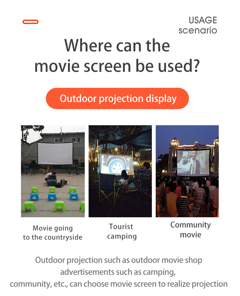 MIXITO ستارة الإسقاط 16: 9 نسب - مراجعة Projector Screen 100 Inch وسعره