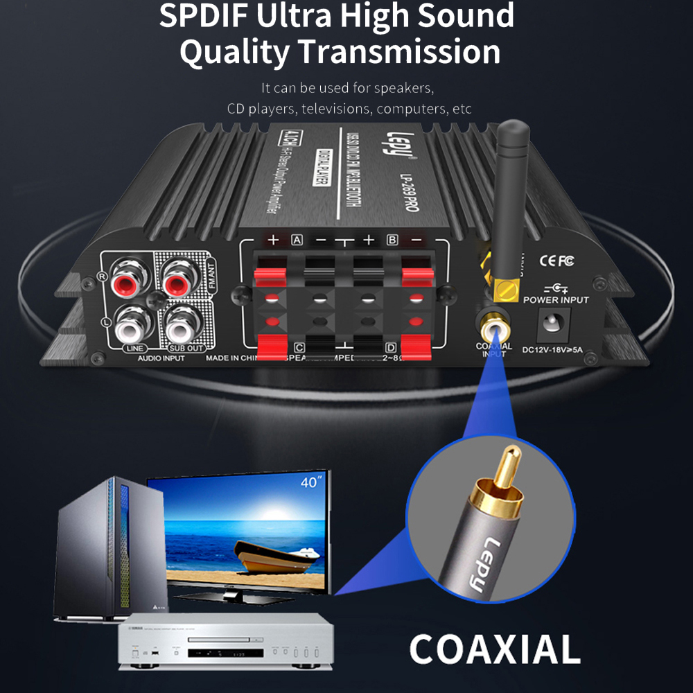 LEPY LP-269PRO 4.1 قناة مكبر ل - مراجعة Home Cinema Speaker System وسعره