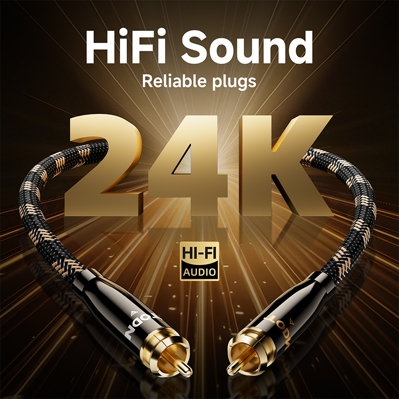 TODN كابل RCA HiFi ستيريو 3.5  - مراجعة Home Cinema Choice وسعره
