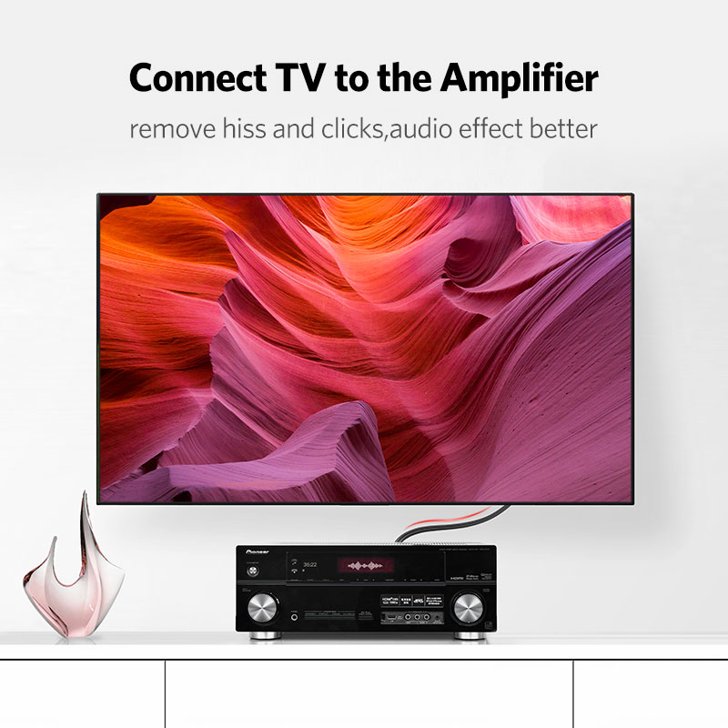 UGREEN 2RCA إلى 2 RCA الذكور إ - مراجعة Home Cinema Choice وسعره