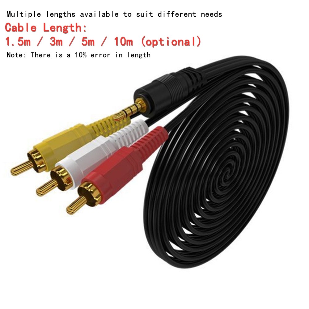 3.5 مللي متر إلى 3 RCA كابل ال - مراجعة Home Cinema Choice وسعره