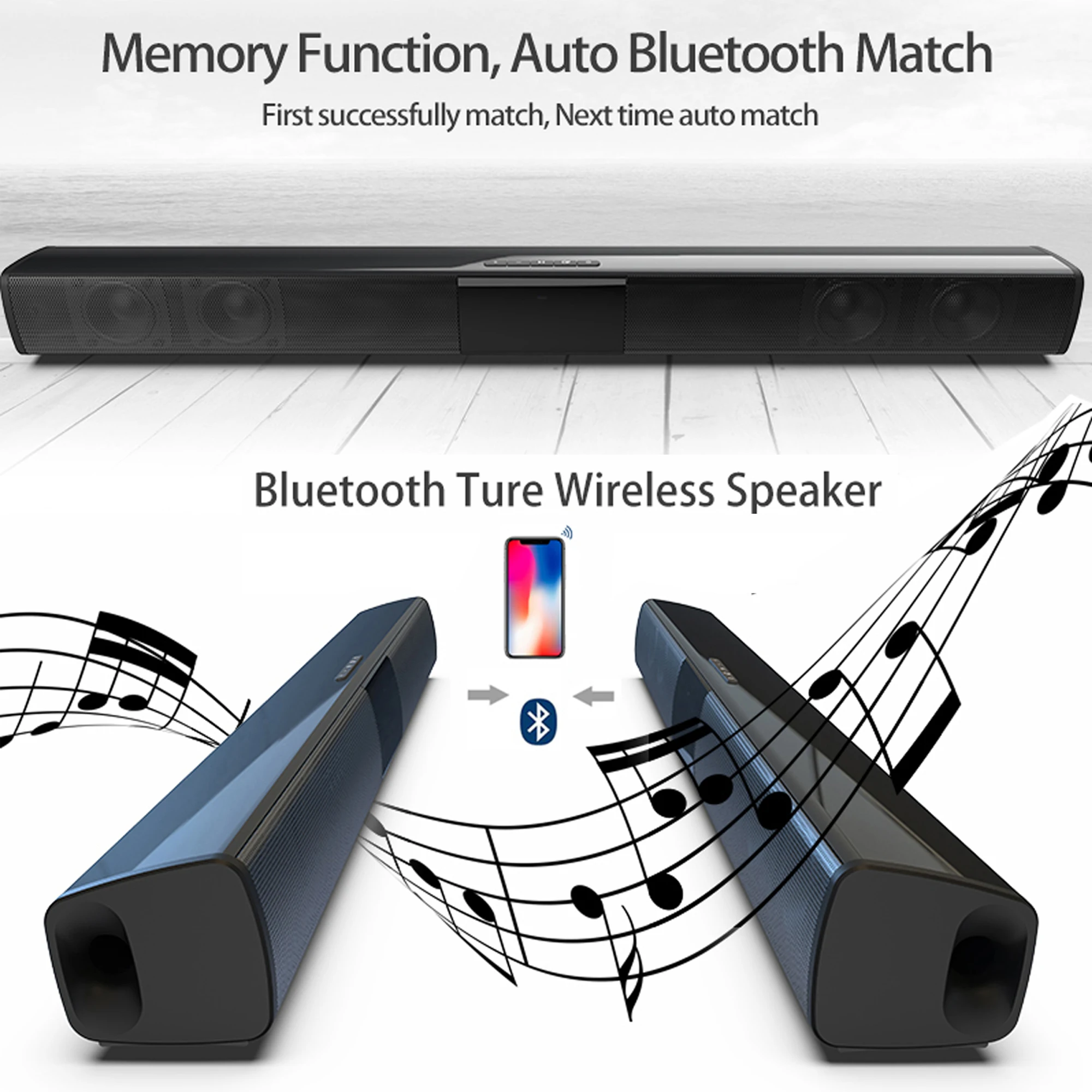 40 واط عالية الطاقة مكبرات الص - مراجعة Home Cinema Speaker System وسعره