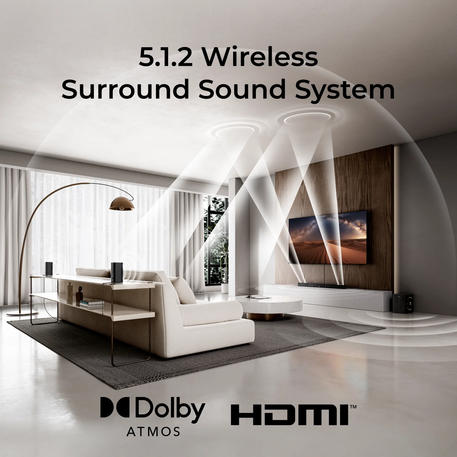 X40 5.1.2ch نظام الصوت المحيطي - مراجعة Home Cinema Of Soundbar وسعره
