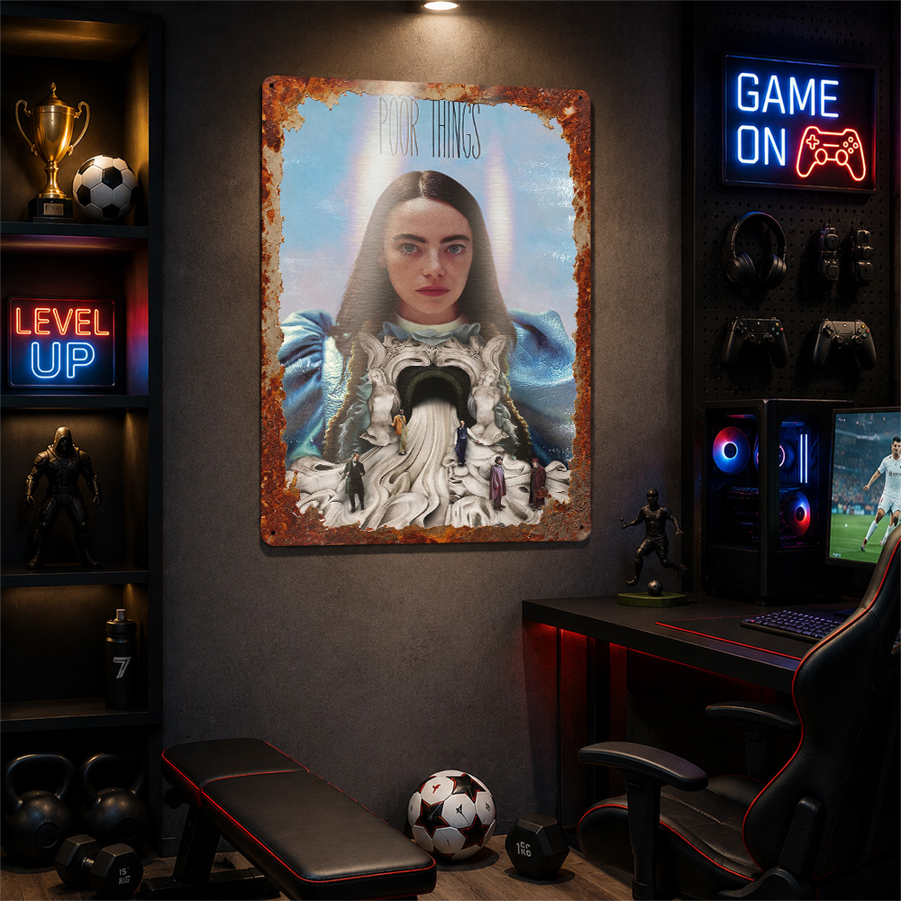 لافتة معدنية ريترو مخصصة بتصمي - مراجعة Home Cinema Movies وسعره