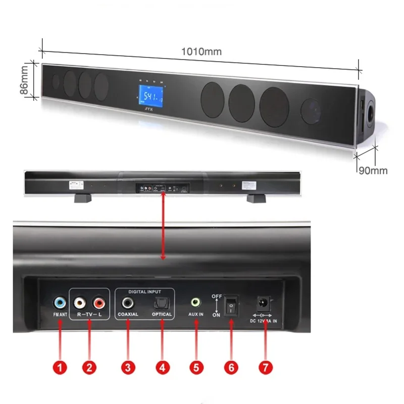 مكبر صوت لاسلكي منزلي من Musee - مراجعة Home Cinema Of Soundbar وسعره