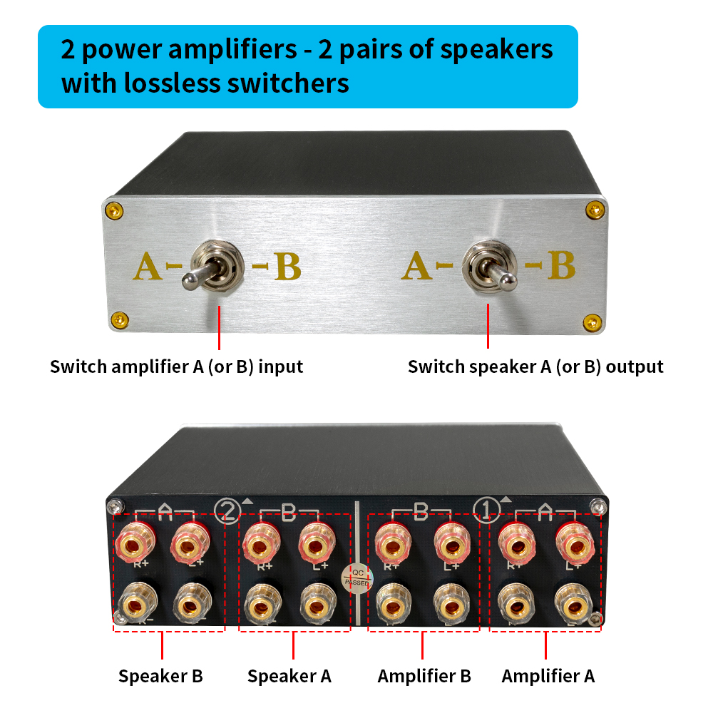 مفتاح تحويل السماعات، صندوق تب - مراجعة Home Cinema Speaker System وسعره