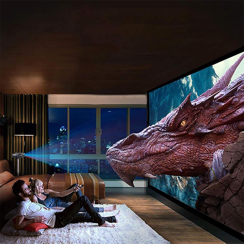 شاشة عرض عاكسة عالية السطوع 60 - مراجعة Projector Screen 100 Inch وسعره