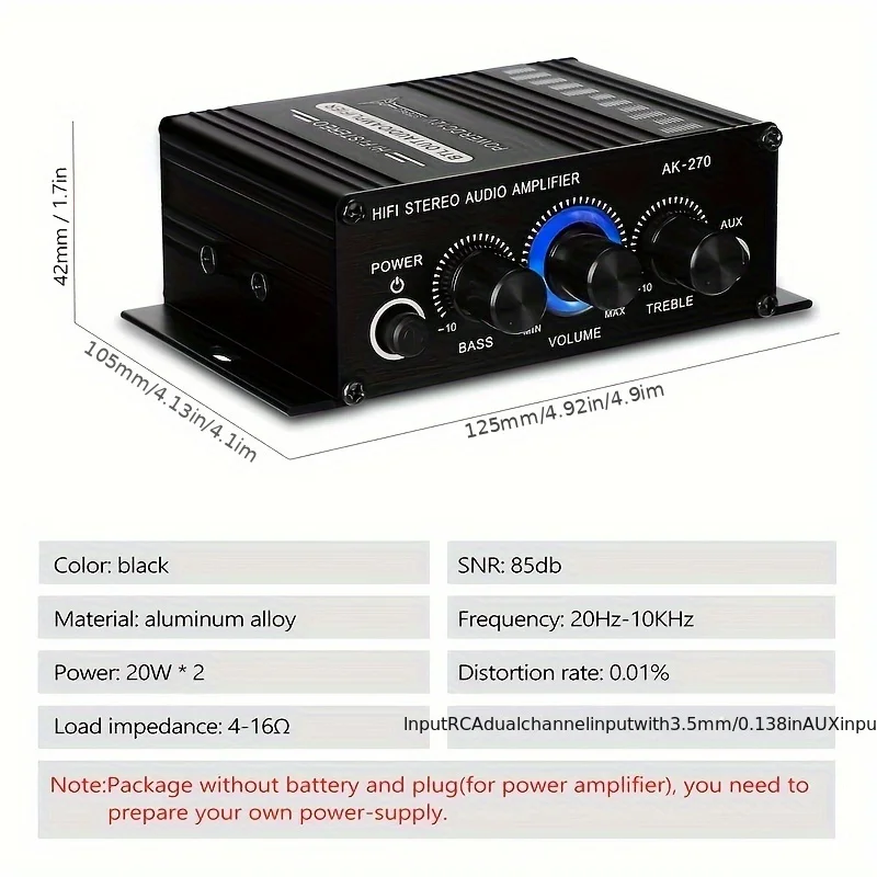 مكبر صوت صغير AK-270 بقوة 400  - مراجعة Home Cinema Choice وسعره