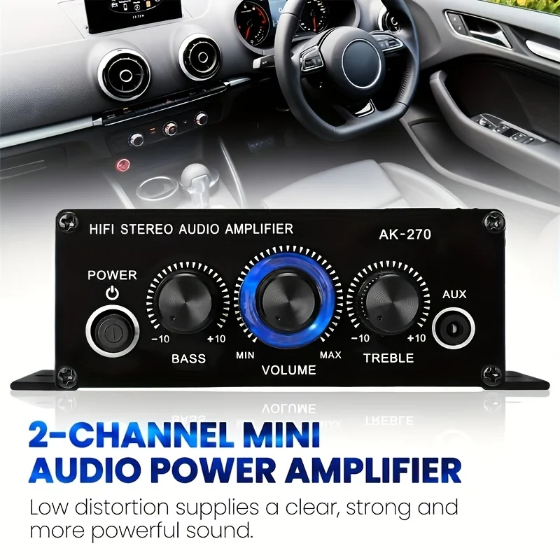 مكبر صوت صغير AK-270 بقوة 400  - مراجعة Home Cinema Choice وسعره