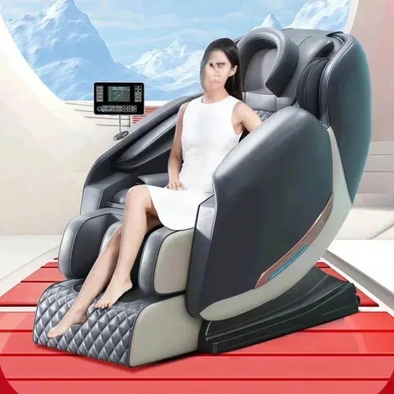 كرسي تدليك كهربائي فاخر للجسم  - مراجعة Home Cinema Hall وسعره