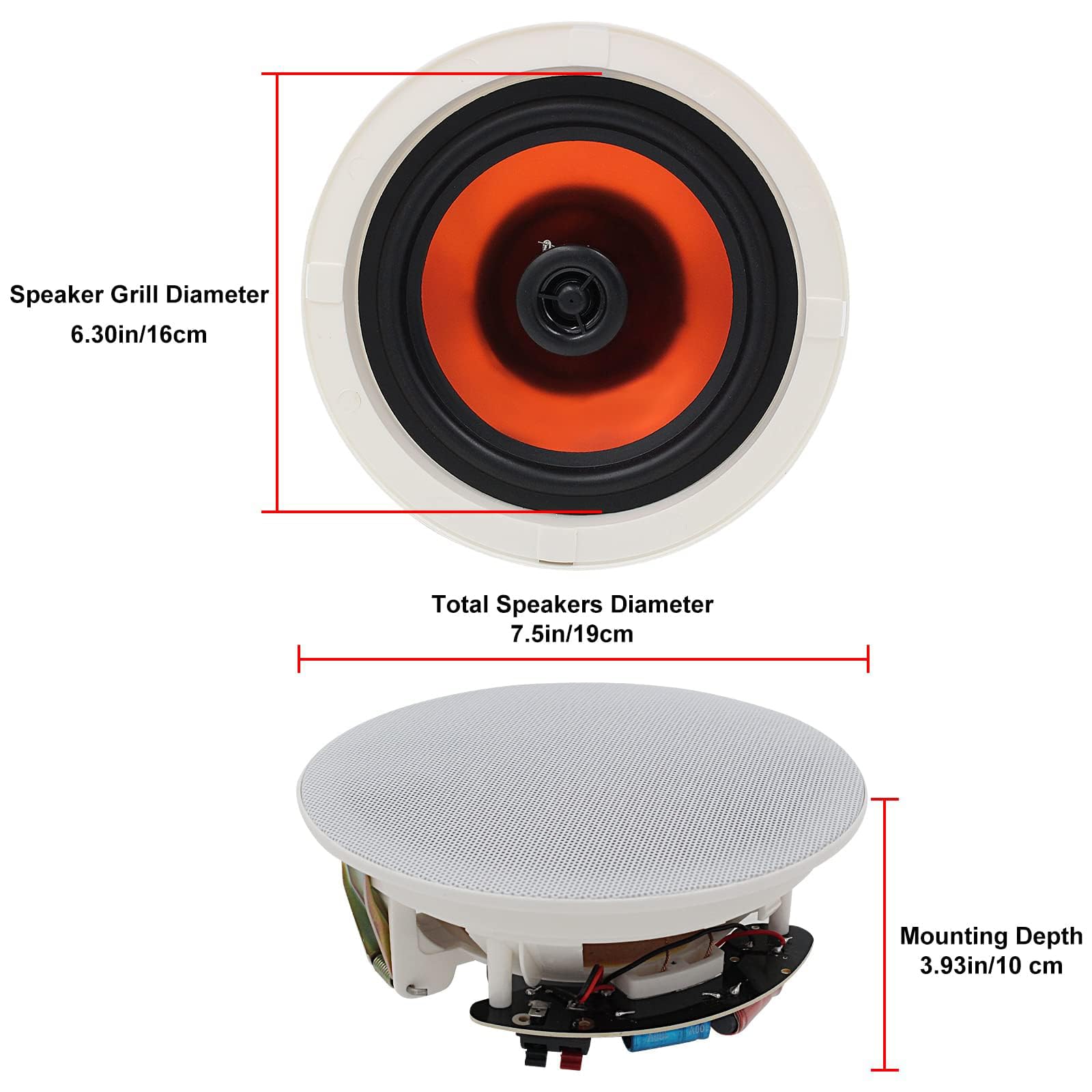 مكبرات صوت سقفية بلوتوث هيرديو - مراجعة Home Cinema Speaker System وسعره