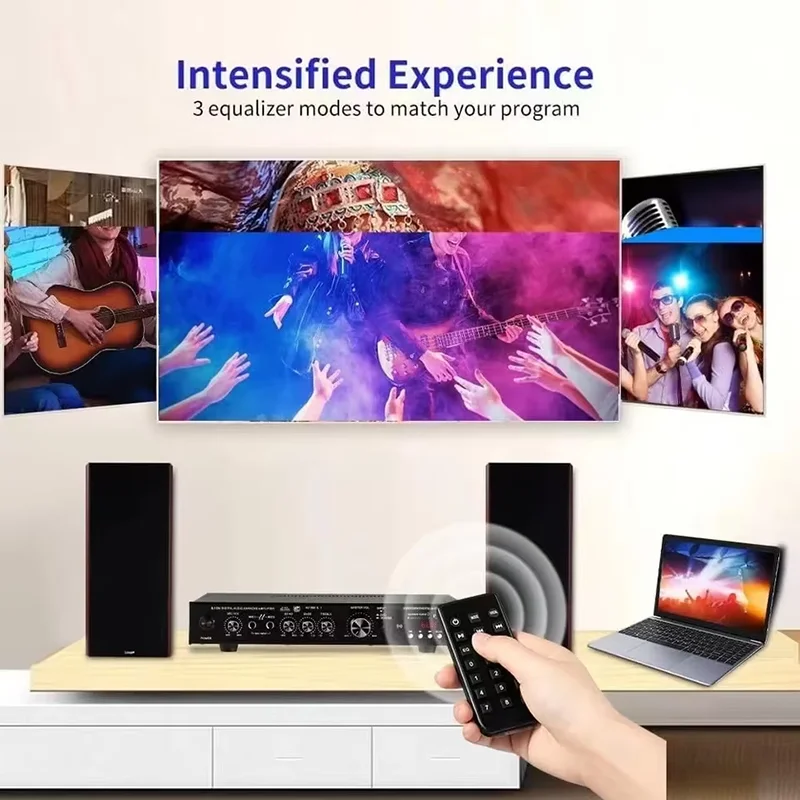 AV-369BT بلوتوث 5.1 مكبر صوت A - مراجعة Home Cinema Speaker System وسعره