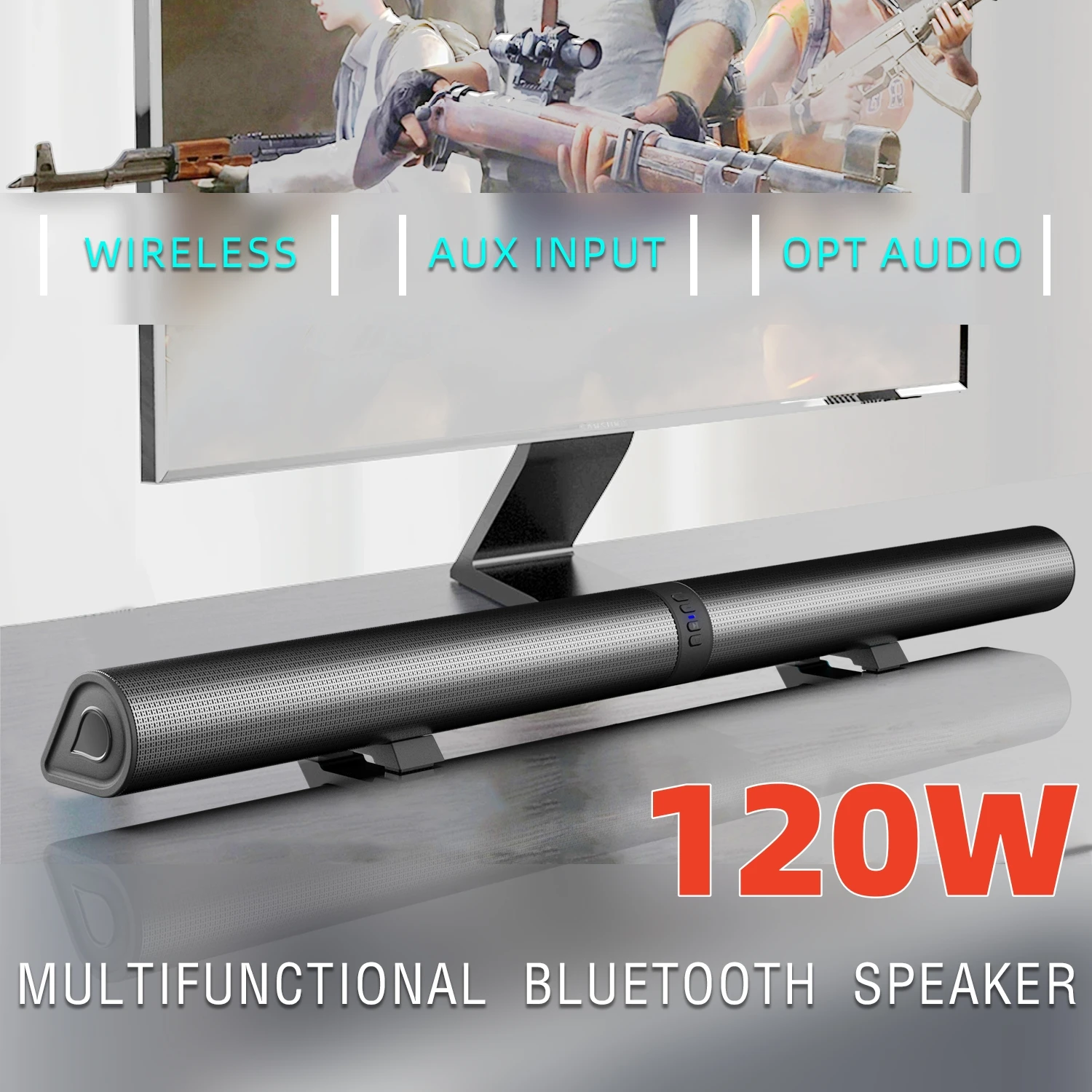 FM Soundbar TV مكبرات صوت بخاص - مراجعة Home Cinema Of Soundbar وسعره