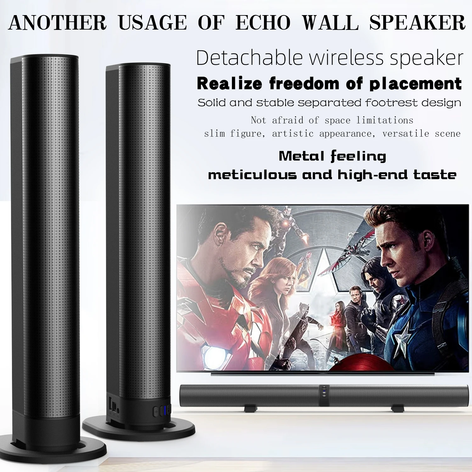 FM Soundbar TV مكبرات صوت بخاص - مراجعة Home Cinema Of Soundbar وسعره